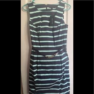 Tommy Hilfiger Striped Midi w Rope Belt